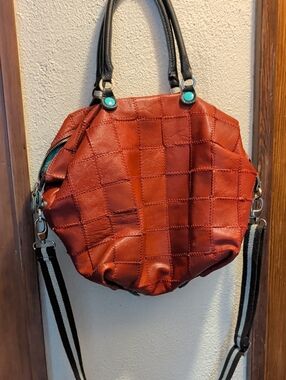 Gabs Firenze Stylish Red Quilted Women’s Handbag - Contemporary Design-